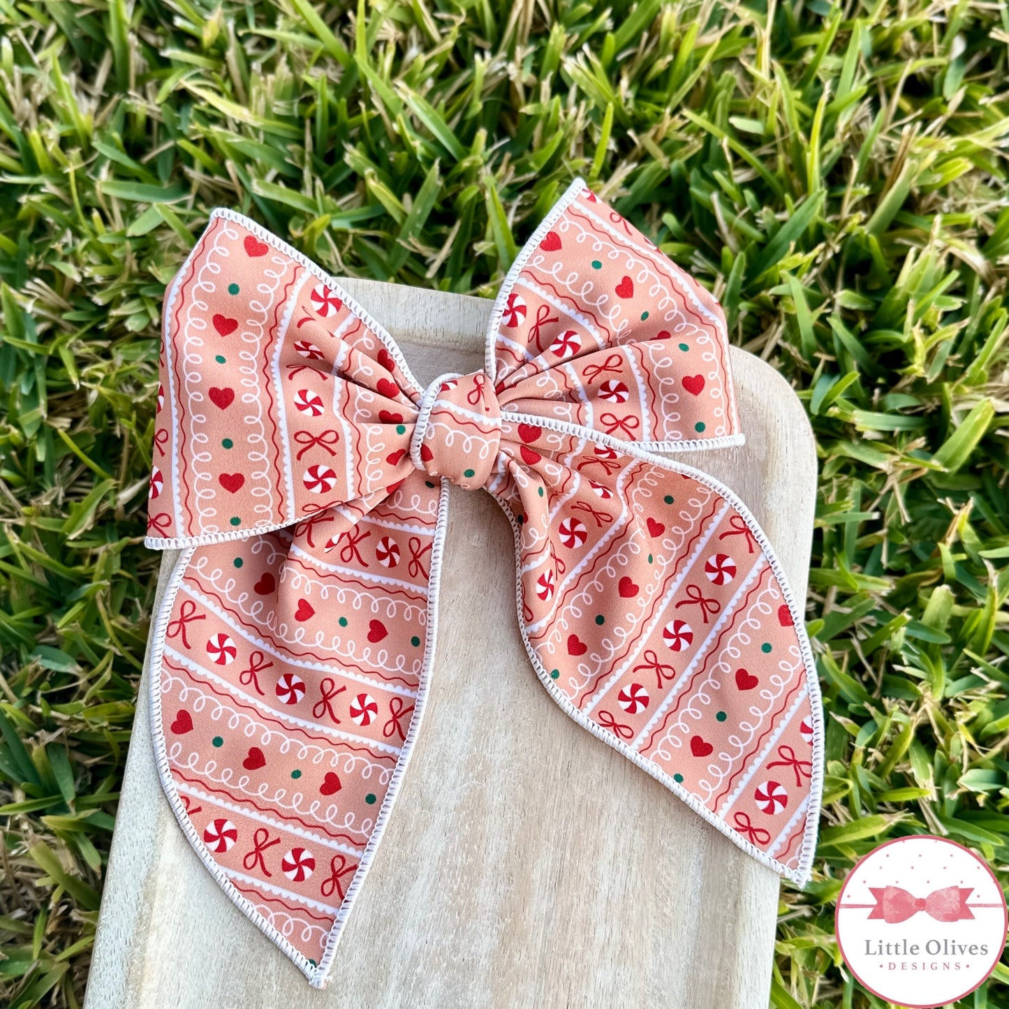GINGERBREAD SOPHIE BOW