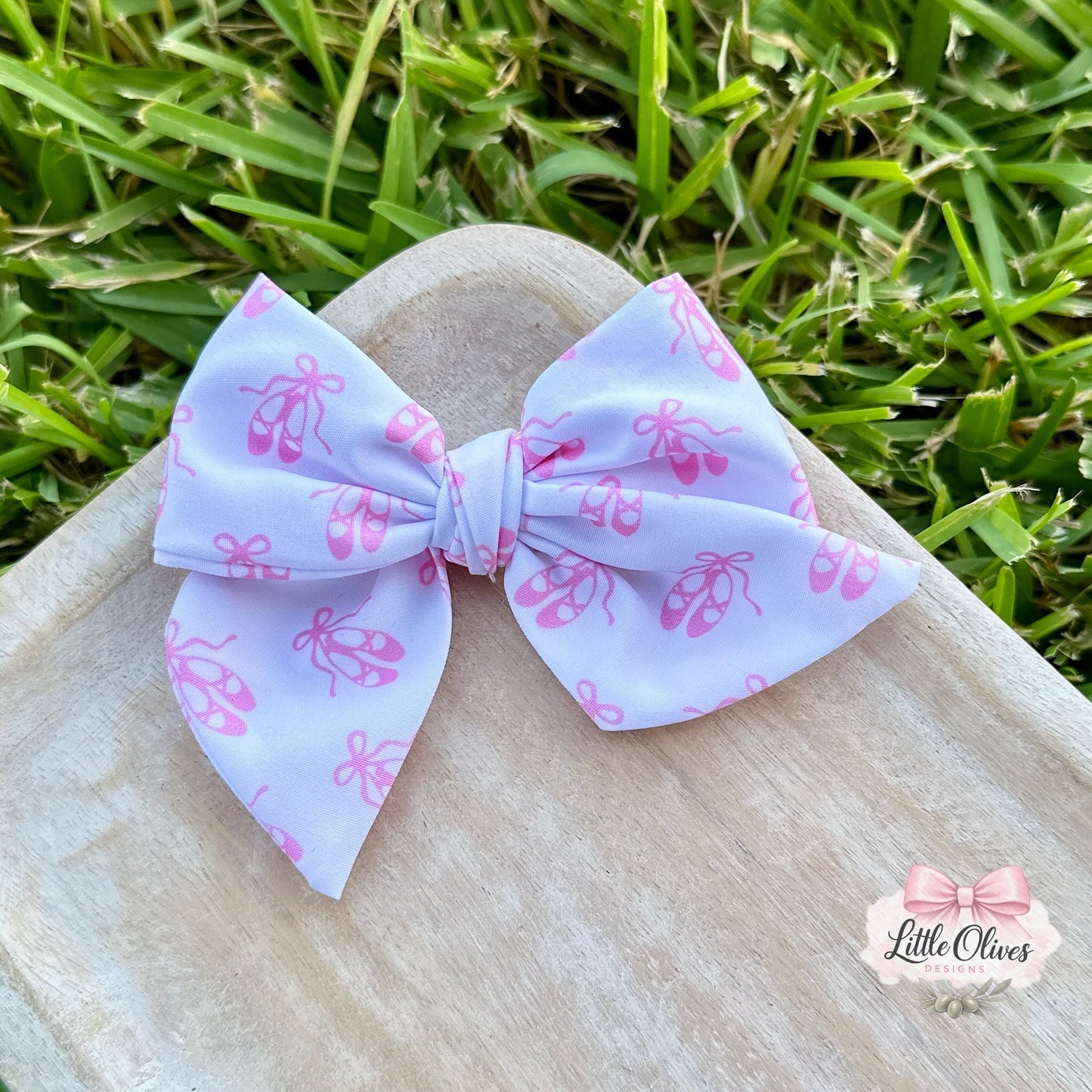 BALLET SHOES SMALL SOPHIE BOW