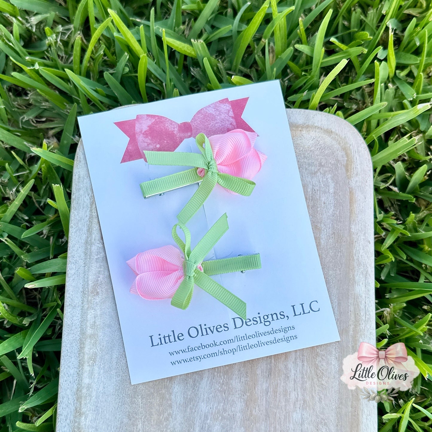 LIGHT PINK TULIP PIGGY SET