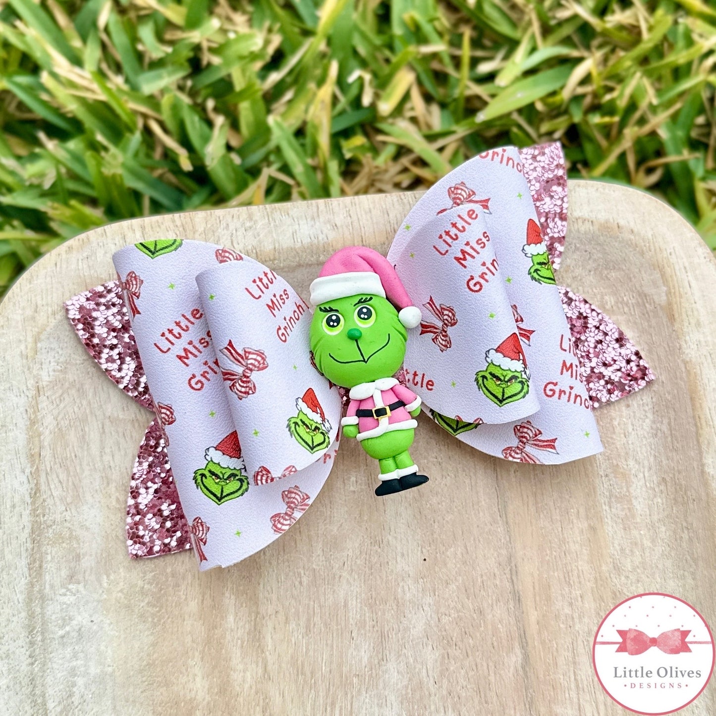 LITTLE MISS G CLAY BOW