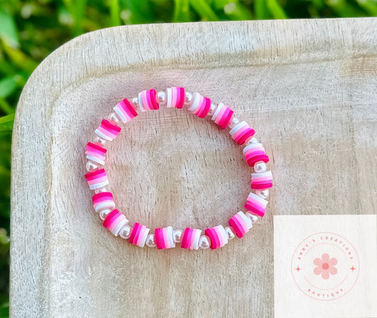 PEARLY PINKS BRACELET