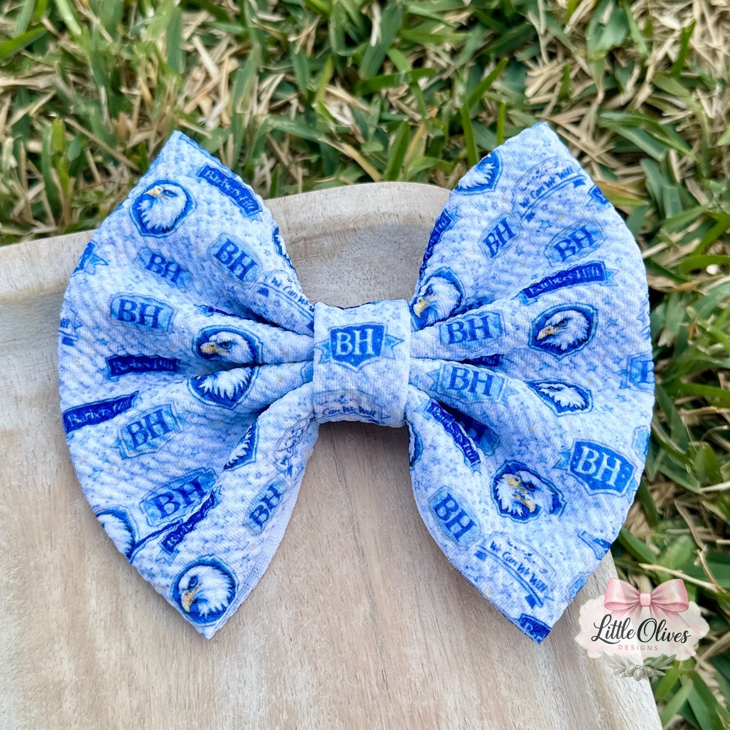 BH LUGHT BLUE BOW