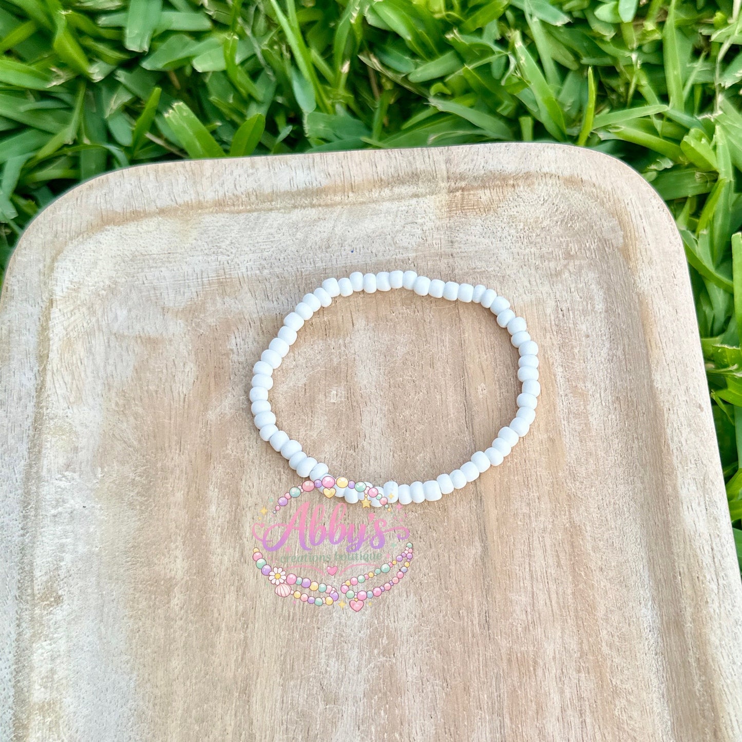 WHITE BRACELET