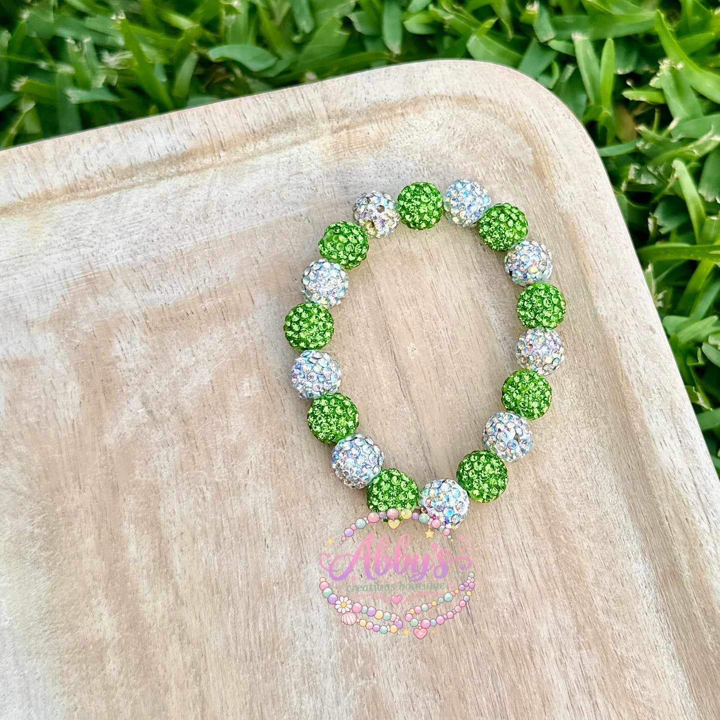 GREEN APPLE DRIP BRACELET