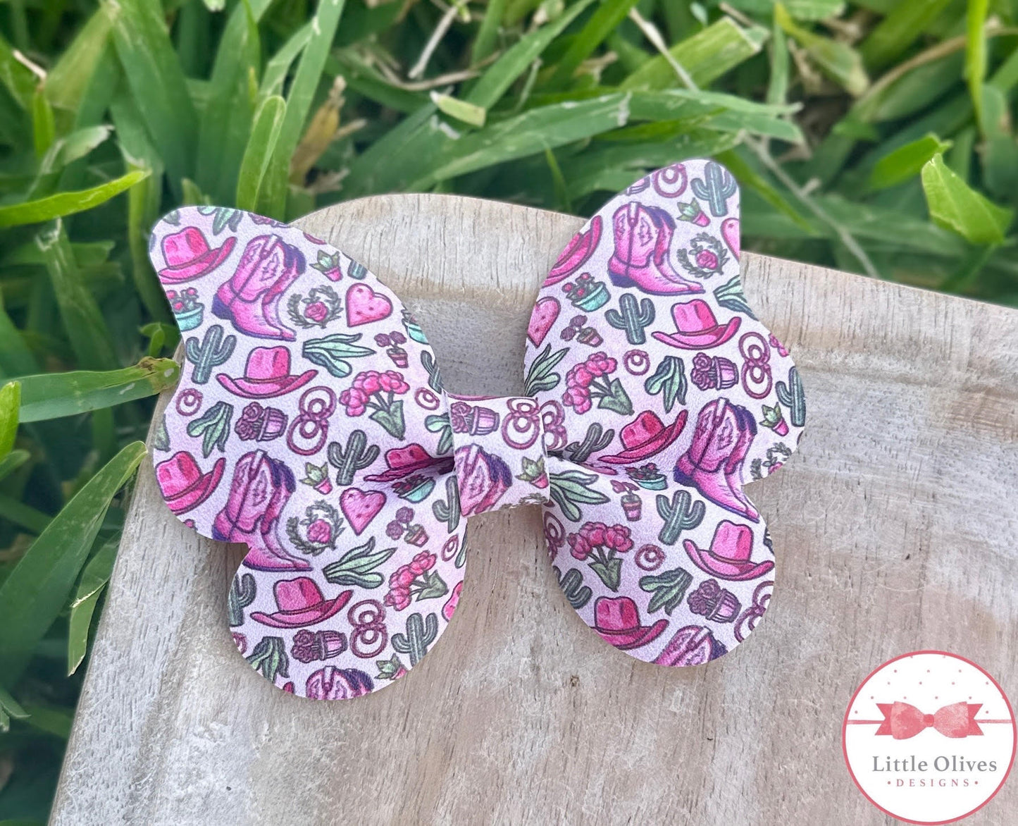 COWGIRL BUTTERFLY BOW
