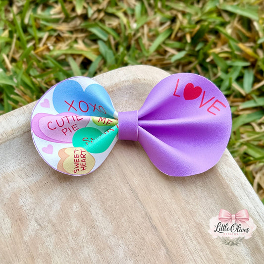 MINI CONVO HEARTS LOVE PINCH BOW