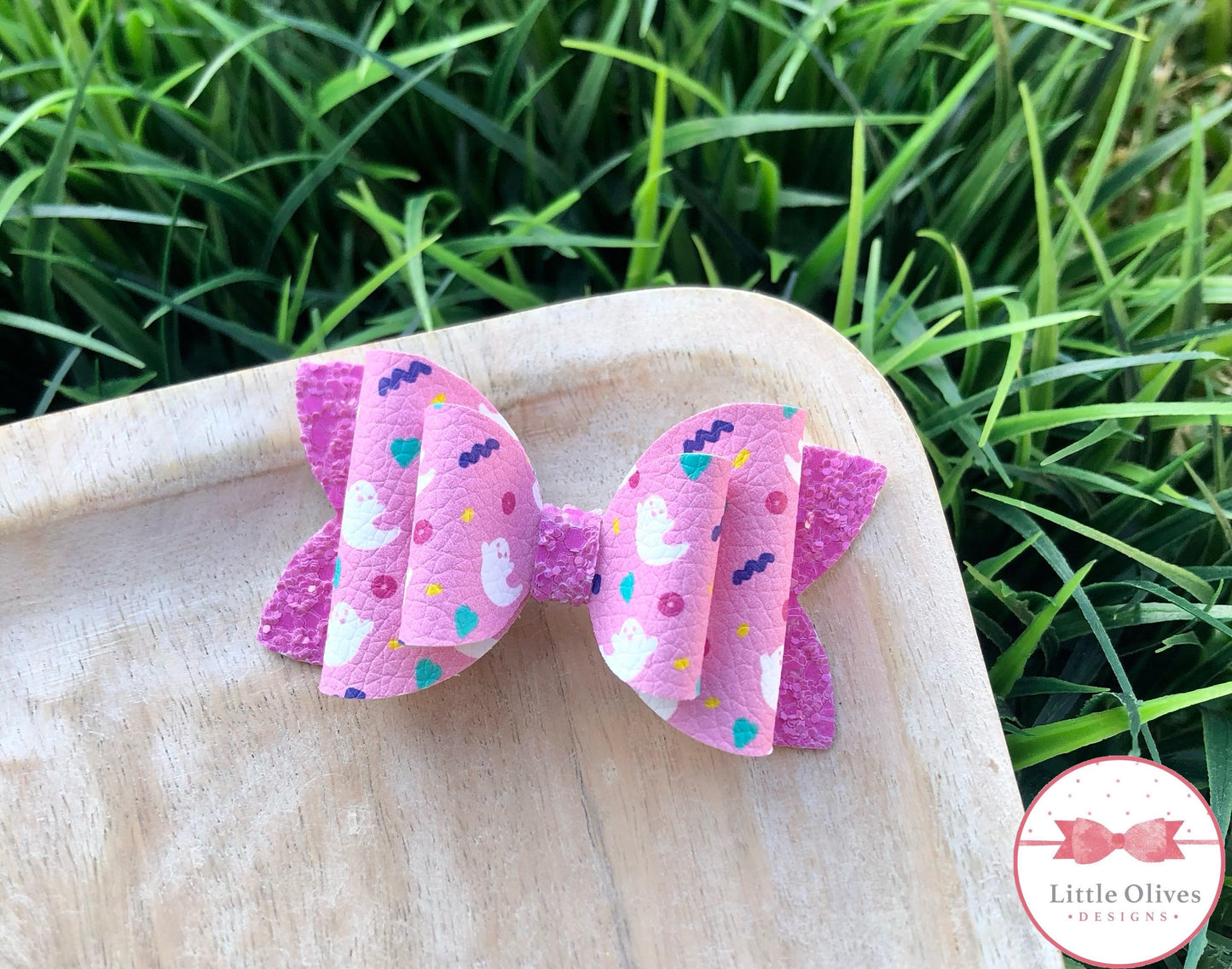 POP GHOSTS MINI BOW