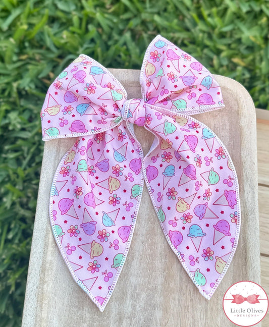 ICE CREAM LARGE SOPHIE BOW