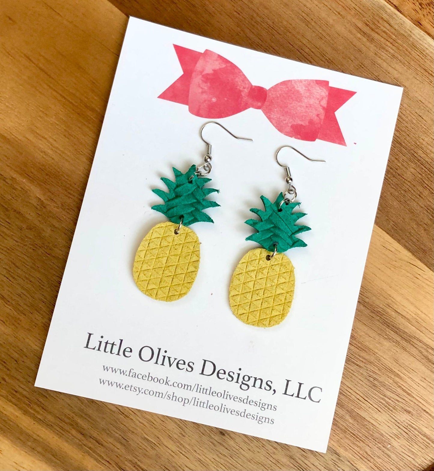 Pineapple earrings