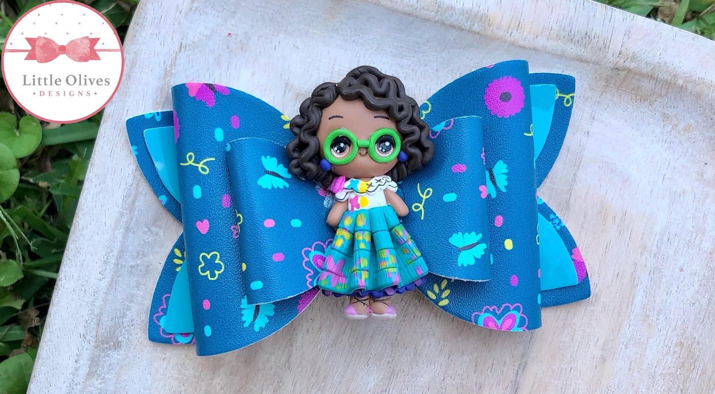 no magic sister inspired clay bow