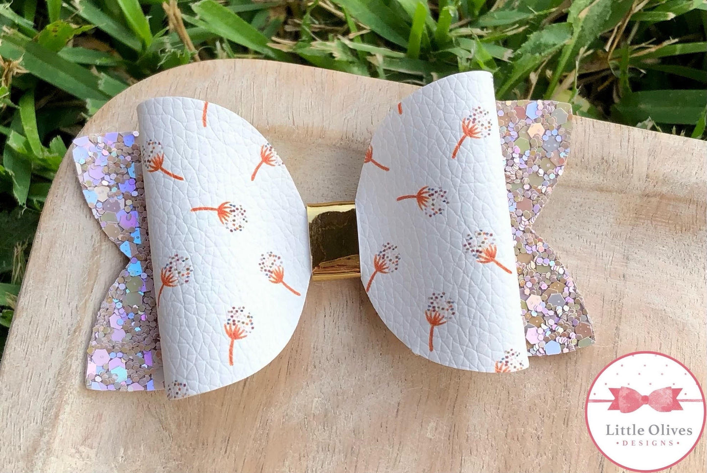 Make a wish bow - dandelion bow