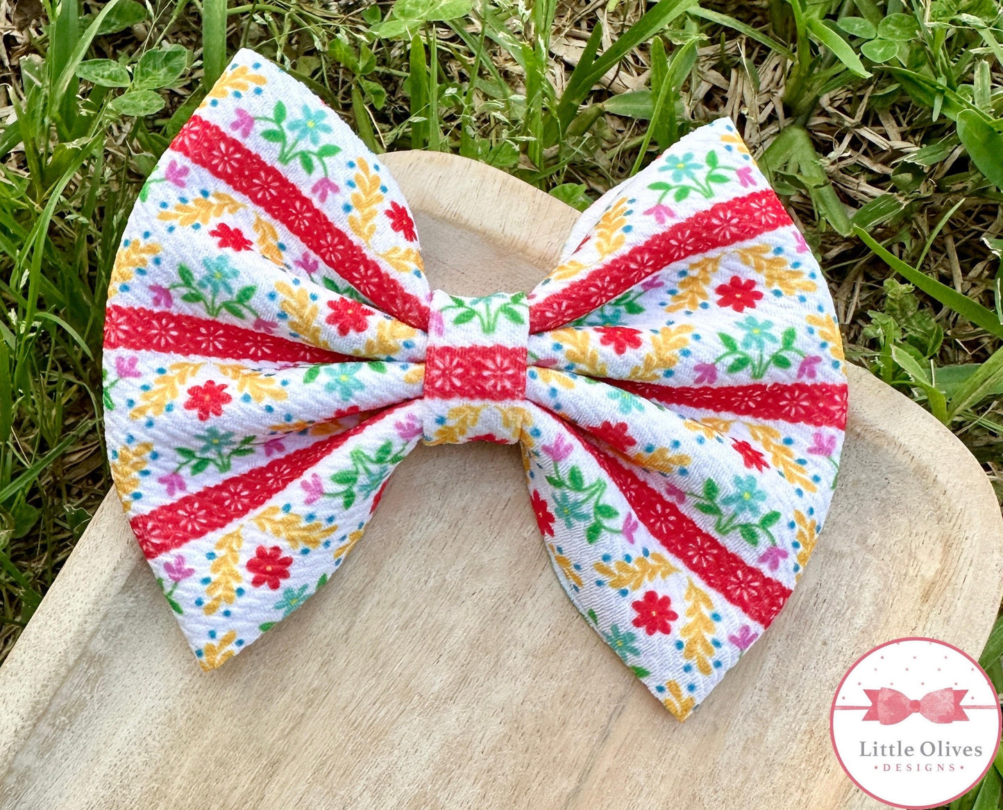 Papel picado bow