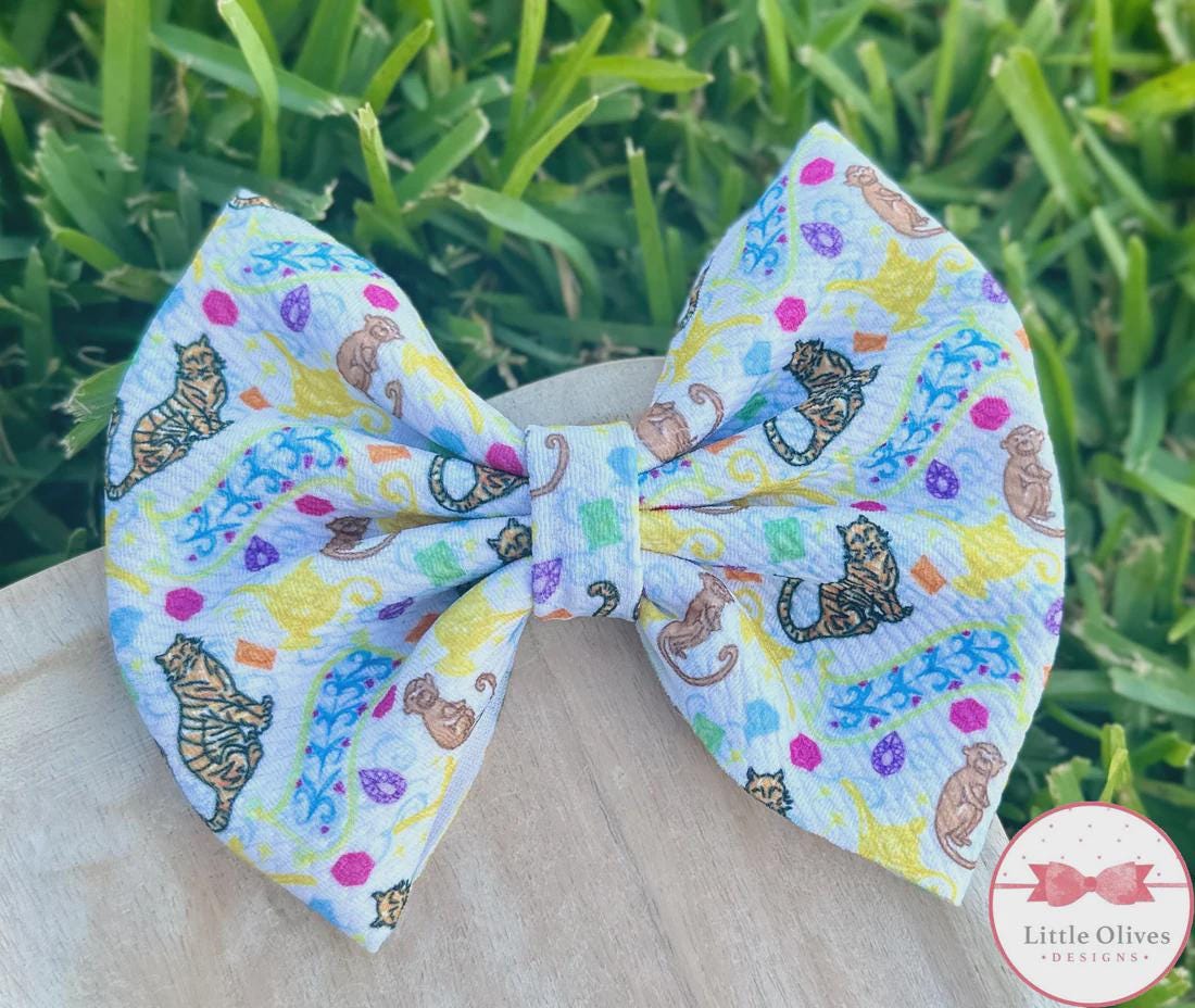 Genie princess bow
