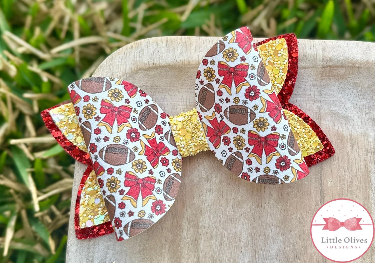 KC FOOTBALLS & BOWS BOW