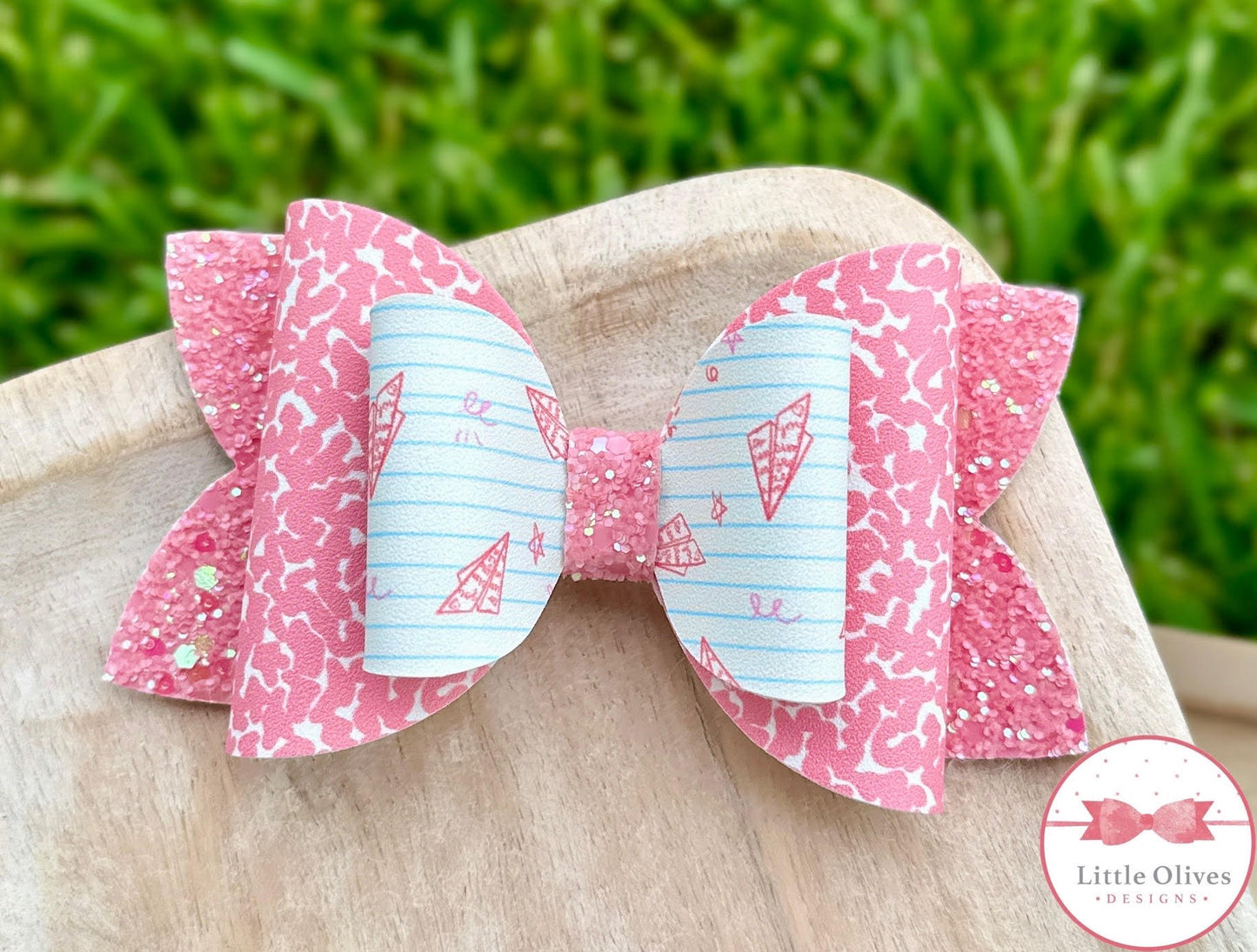 PAPER PLANES BOW - PINK
