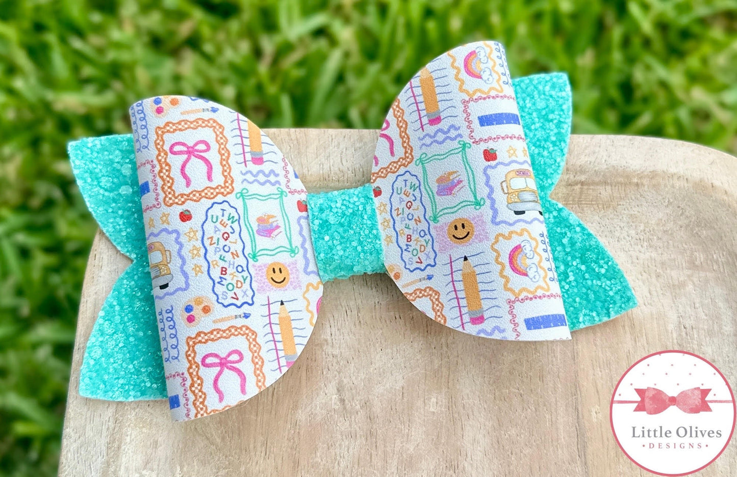 HAPPY BACK TO SCHOOL BOW