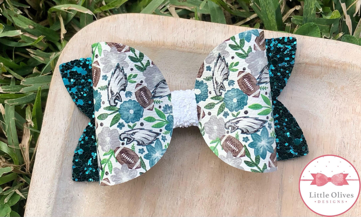 EAGLE WATERCOLOR BOW