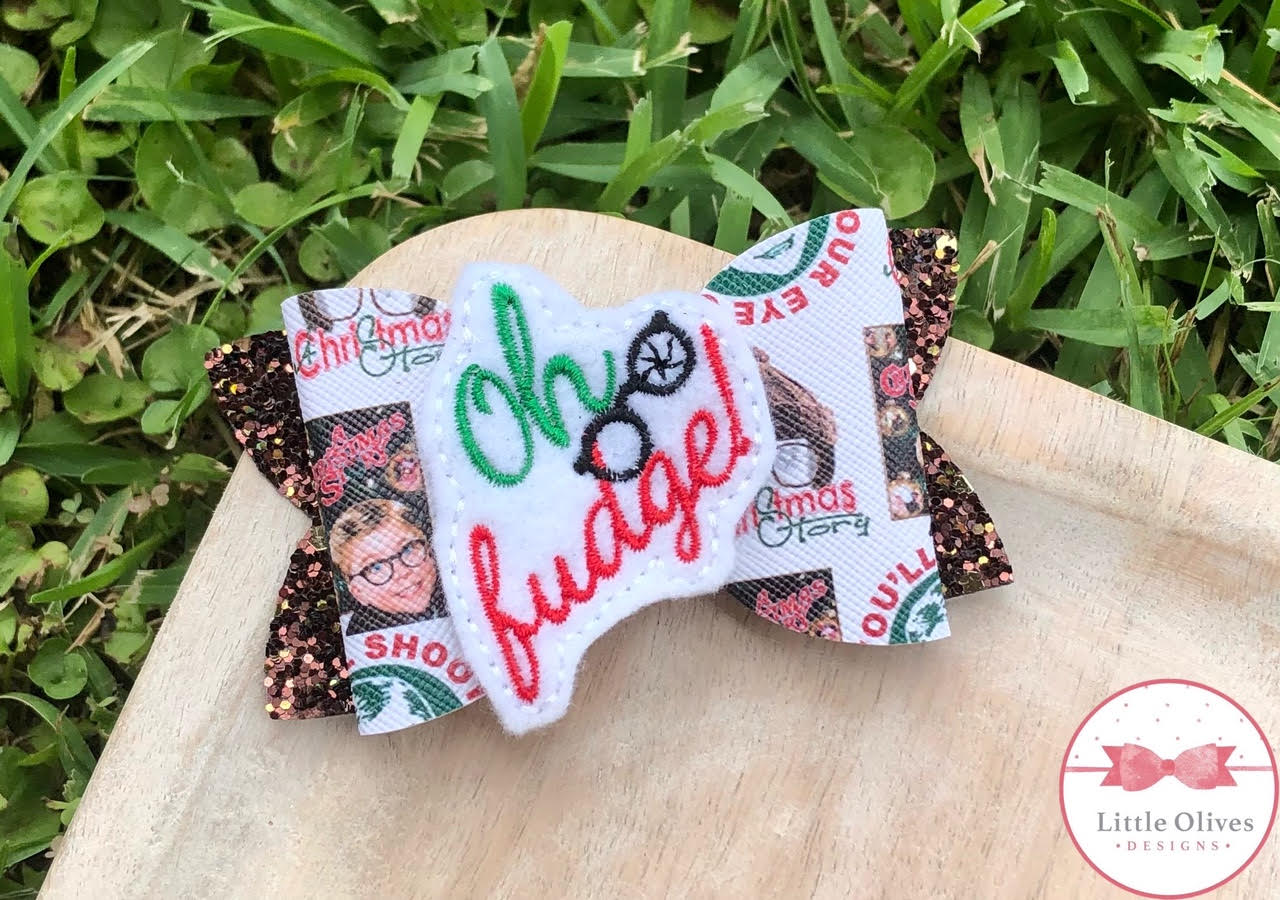 CHRISTMAS STORY - OH FUDGE BOW