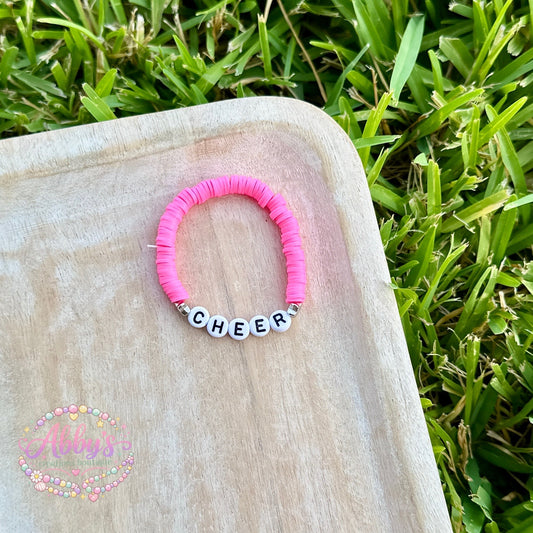 CHEER PINK BRACELET