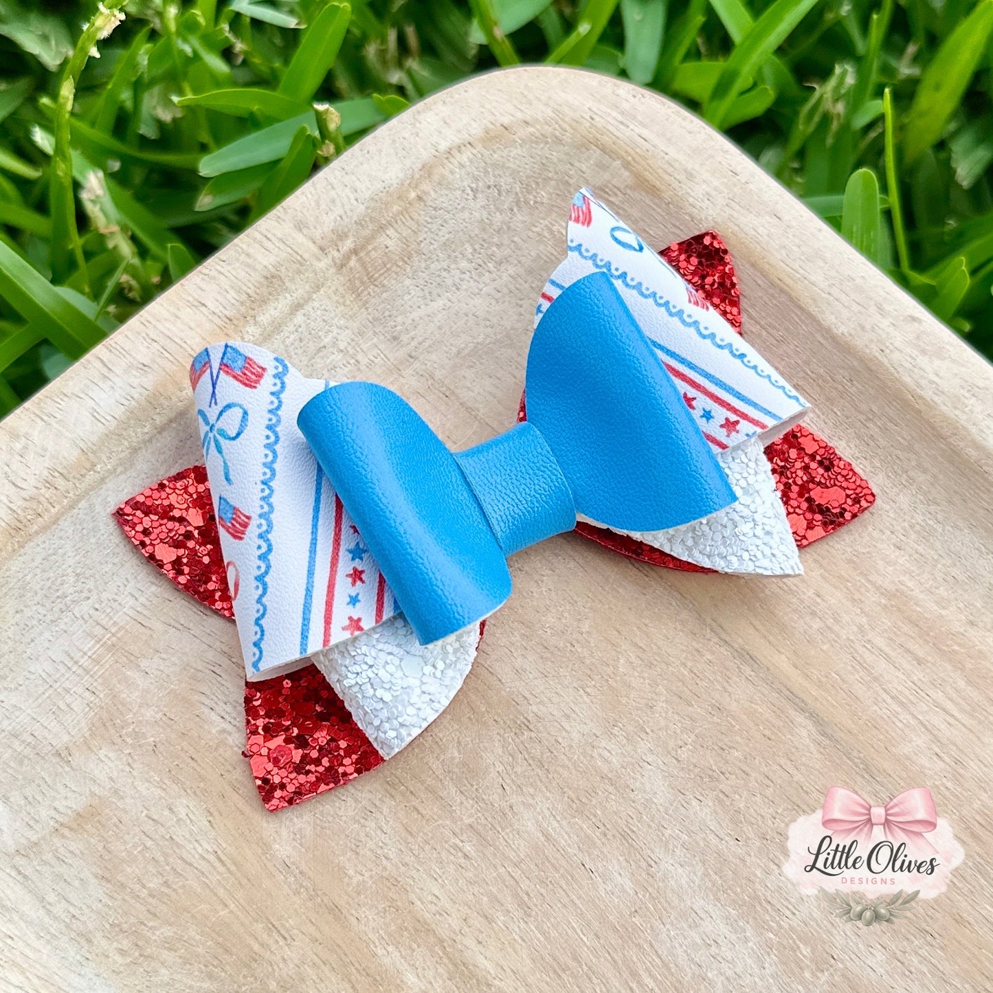 STARS STRIPES & BOWS BOW