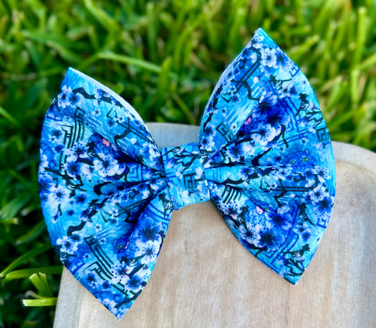 DERPY TIGER BOW OR SCRUNCHIE