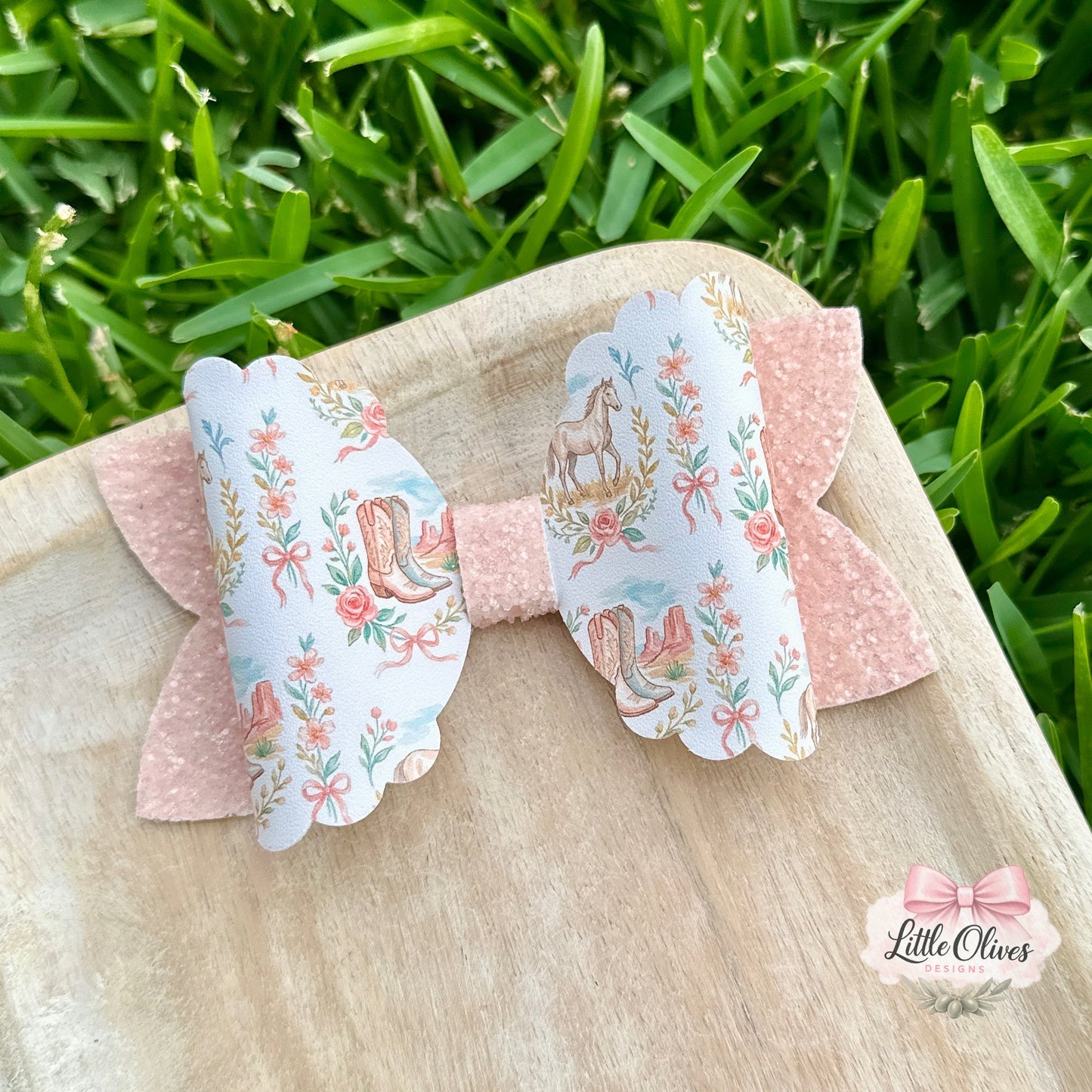 COWGIRL BLOSDOM BOW l