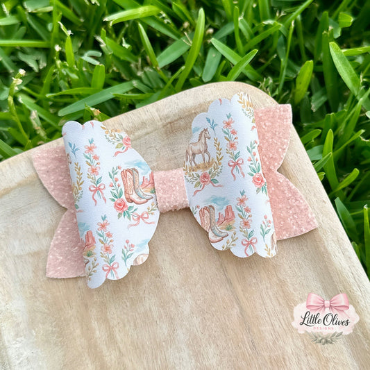 COWGIRL BLOSDOM BOW l