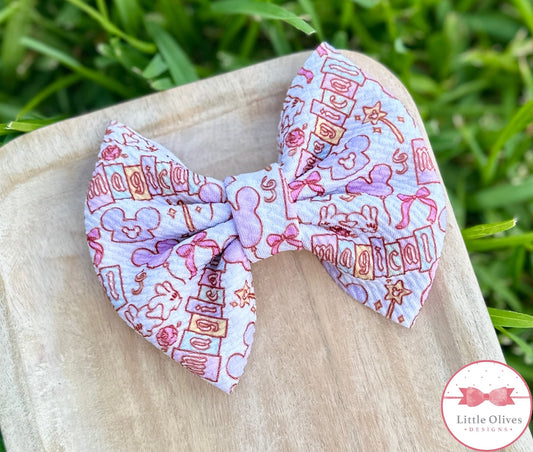 MAGICAL MOUSE BOW OR SCRUNCHIE