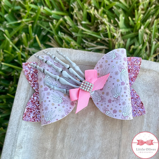 SKELLY HAND BOW