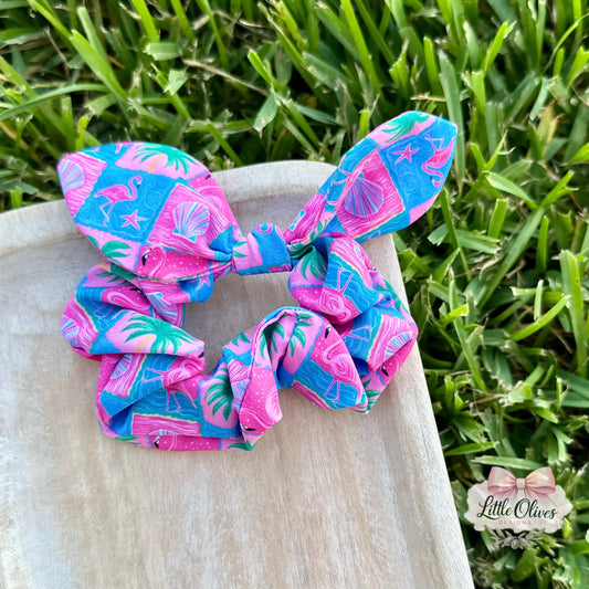 FLAMINGO SCRUNCHIE