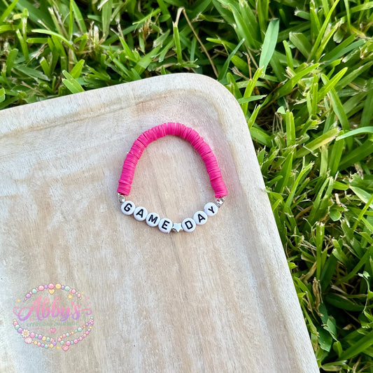 GAME DAY PINK BRACELET
