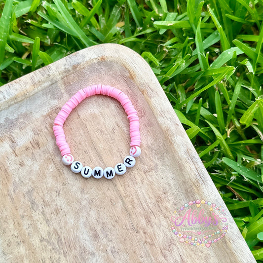 PINK SUMMER BRACELET