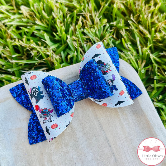 SCARY STITCH BOW