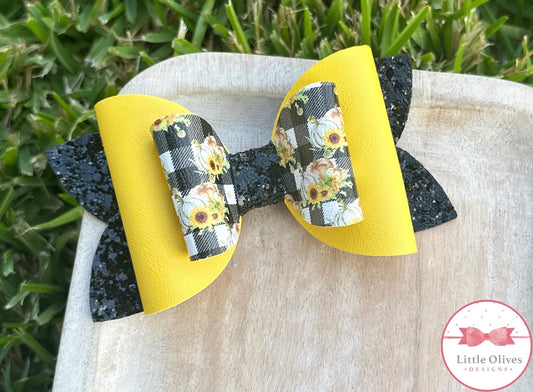 PUMPKIN CHECK BOW