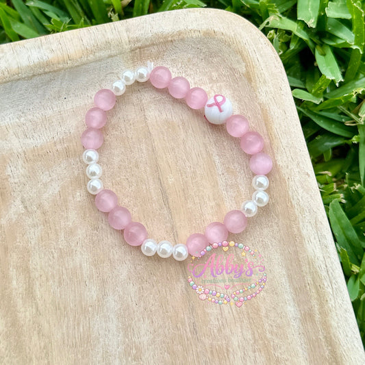 PINK RIBBON BRACELET