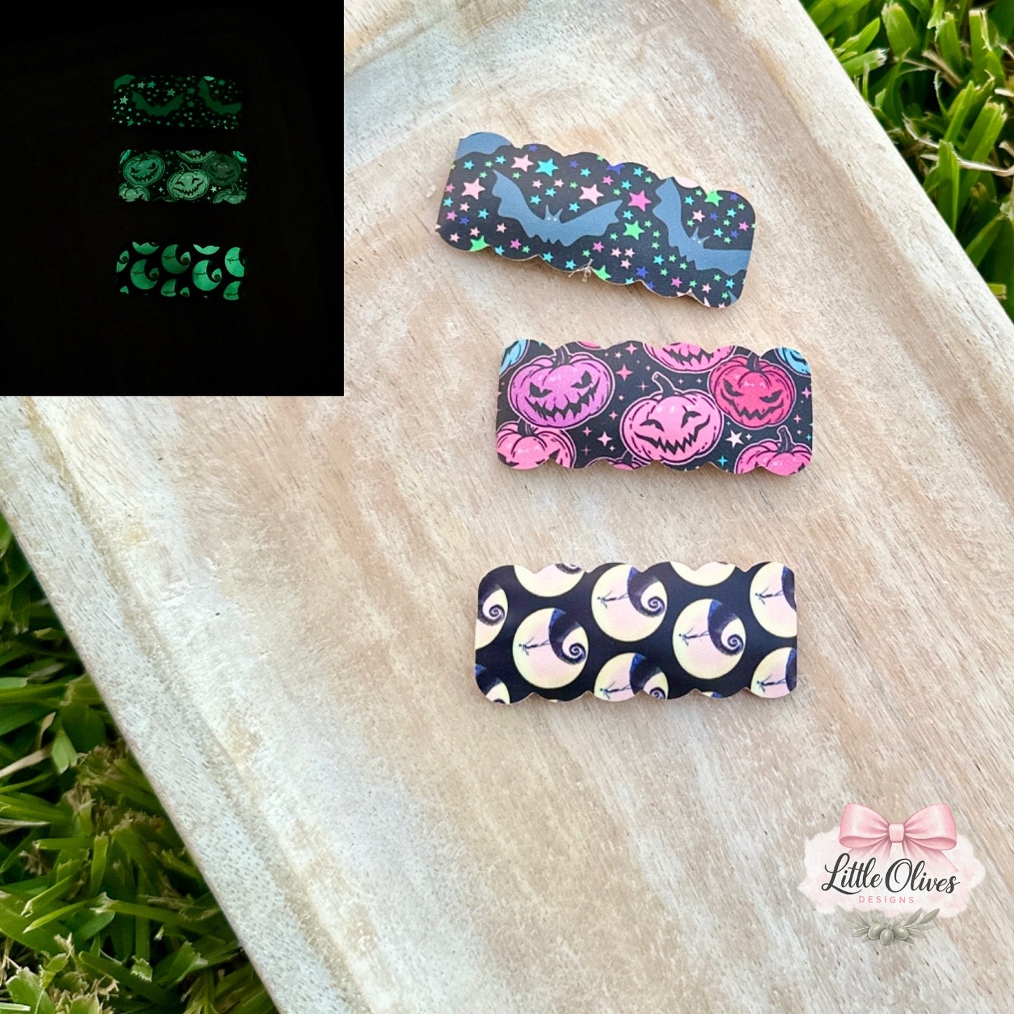 HALLOWEEN GLOW IN THE DARK SNAP CLIPS