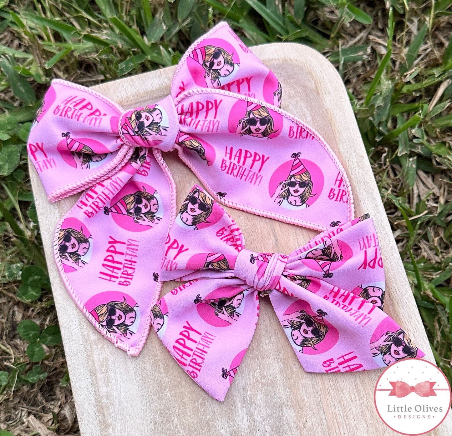 TAYLOR BIRTH-TAY HAND TIED BOW