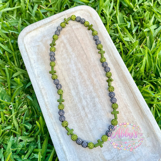 OLIVE CROSS DRIP