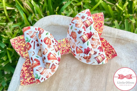 PUMPKIN SPICED DELIGHT BOW