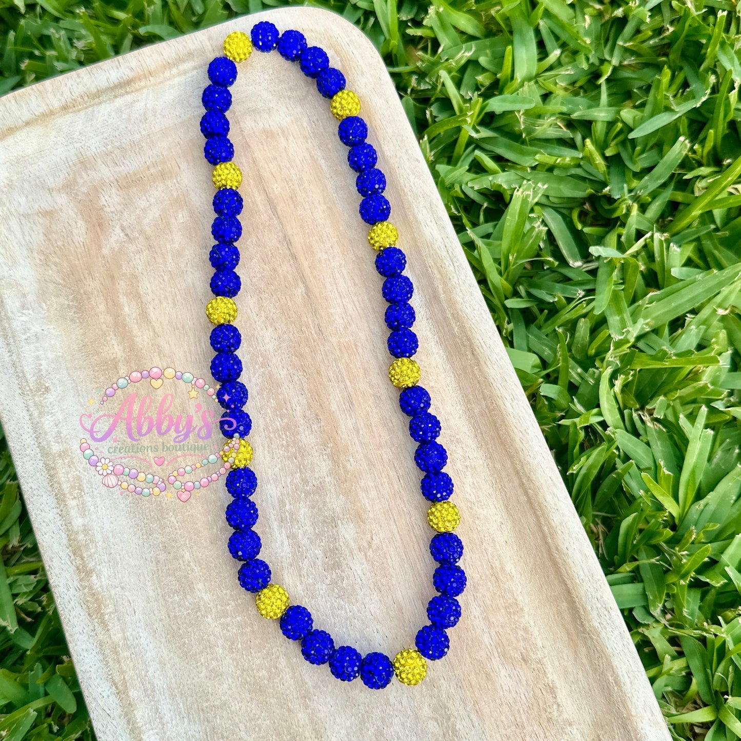 BLUE & YELLOW DRIP