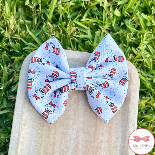 RED HAT CAT BOW OR SCRUNCHIE