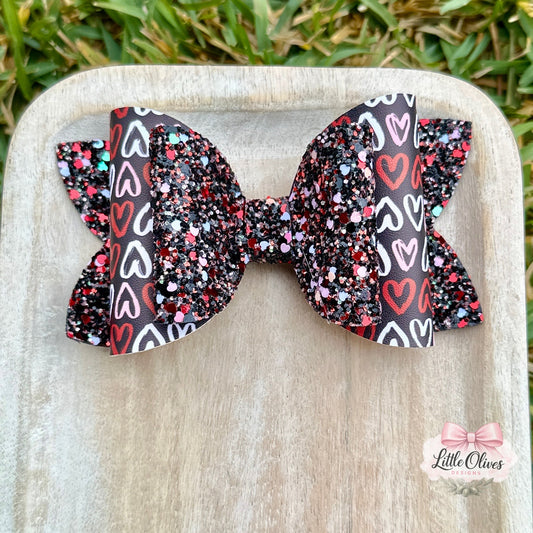 DARK VALENTINE BOW