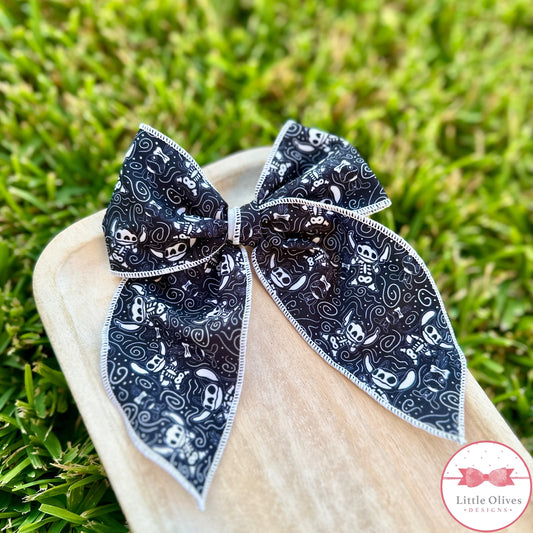 SKELETON STITCH SCARY SOPHIE BOW