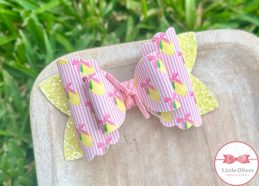 COQUETTE LEMONS BOW
