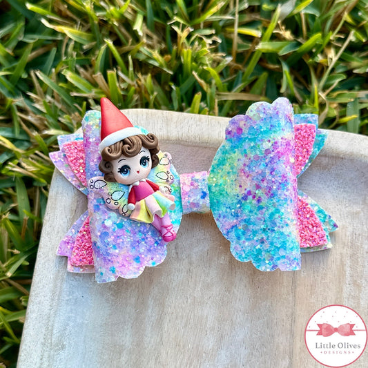 RAINBOW WING ELF CLAY BOW