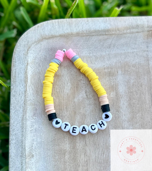 TEACH PENCIL BRACELET