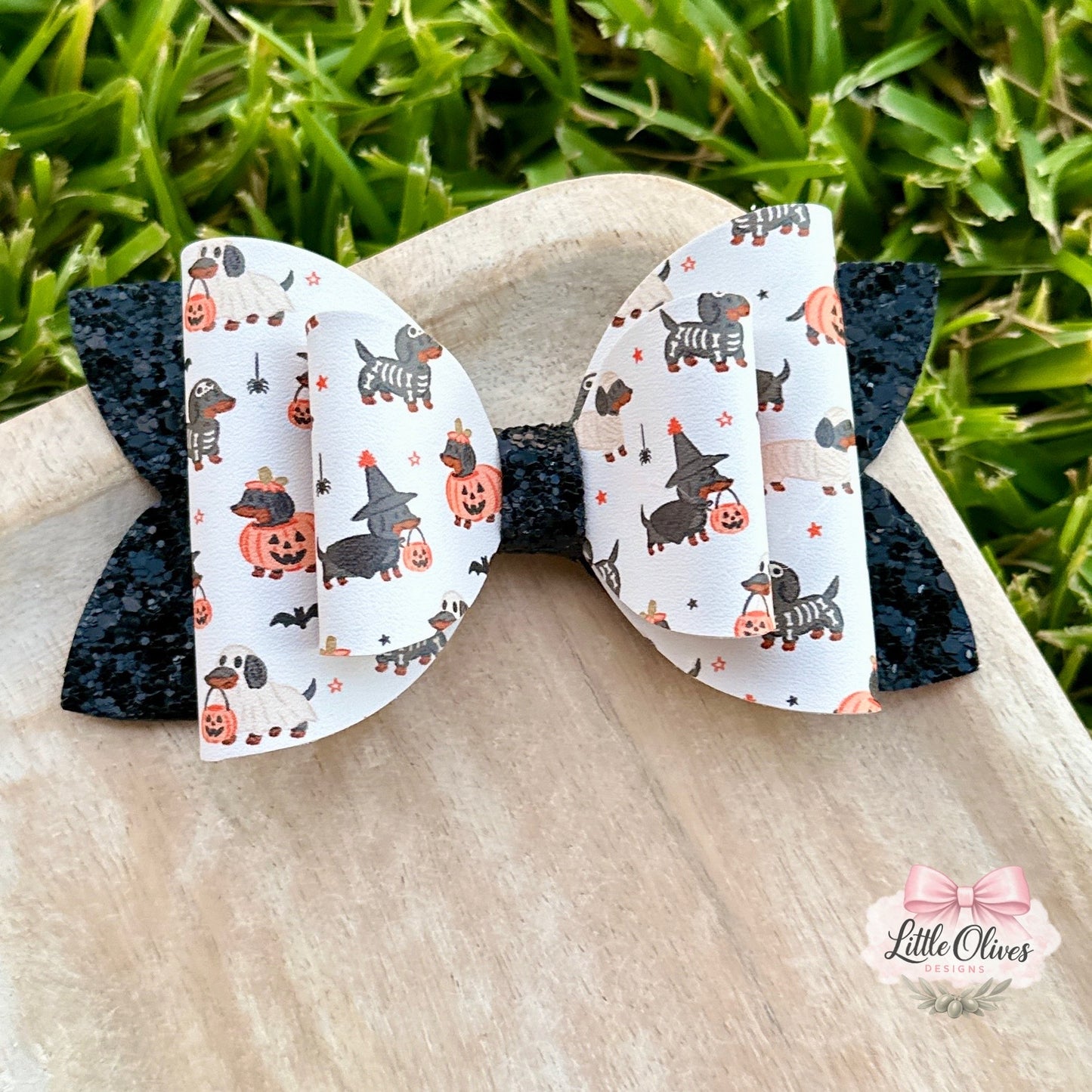 PUMPKIN CATS BOW