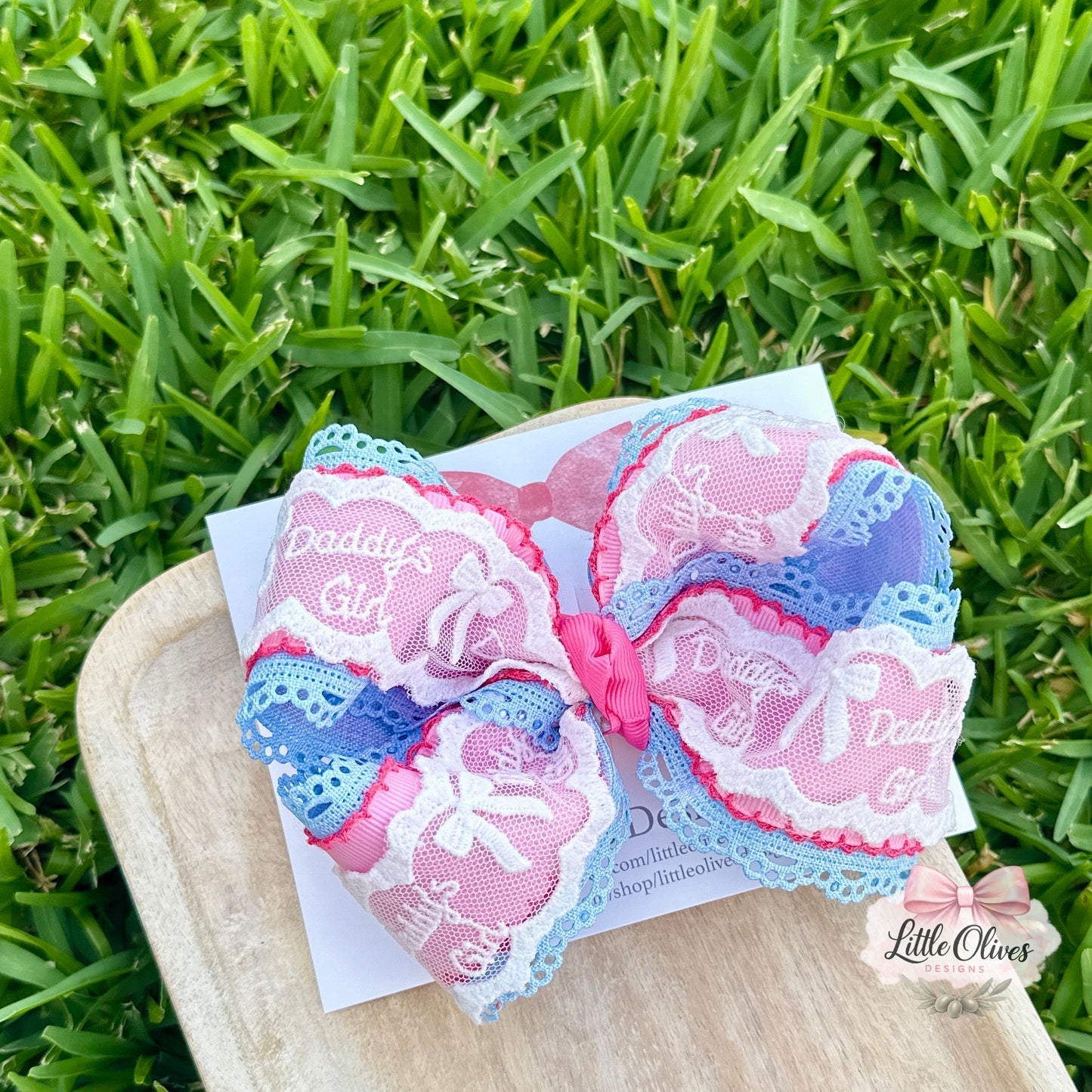 DADDY'S GIRL BOUTIQUE BOW