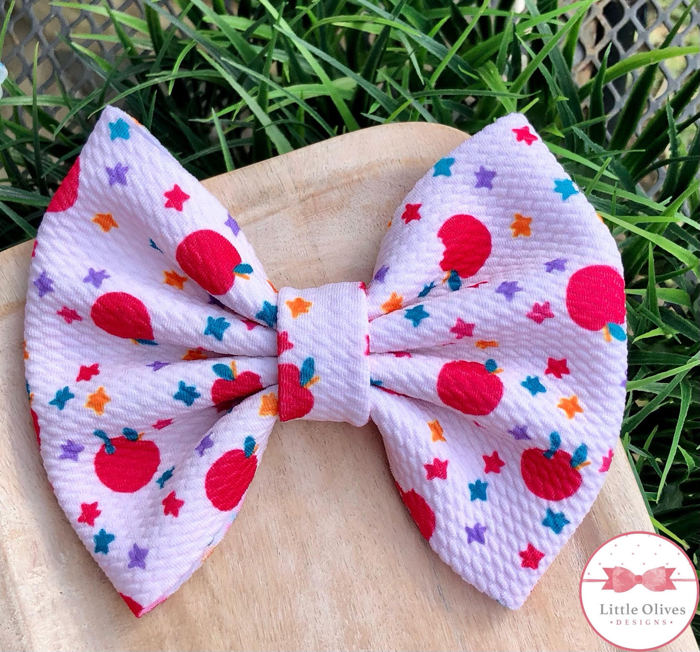 APPLES & STARS BOW