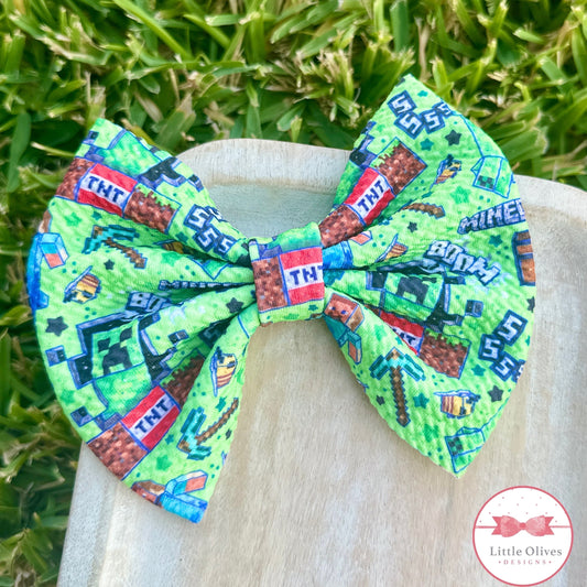 GREEN TNT GAME BOW